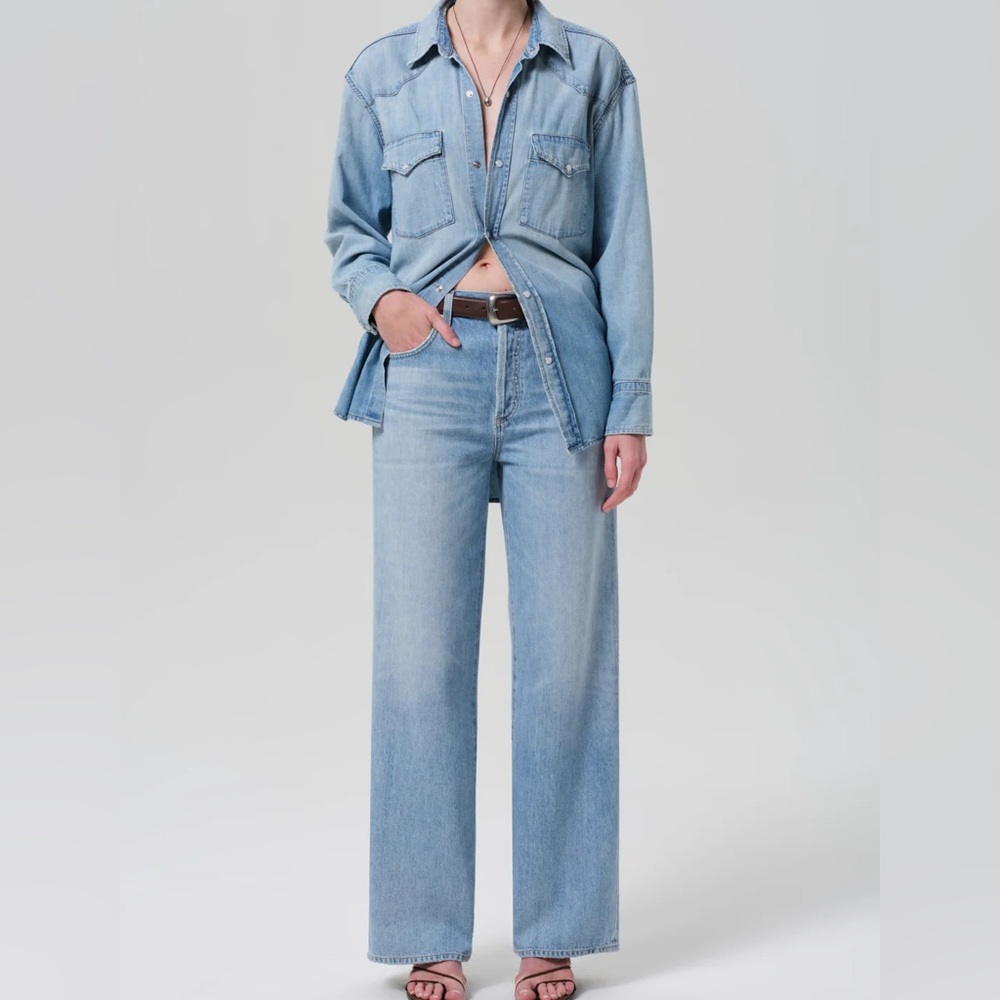 Citizens of Humanity Annina High Rise Wide Leg 30" in Tularosa, Size 26